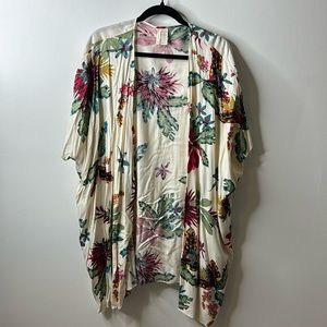 Floral Beach Coverup, Excellent Condition